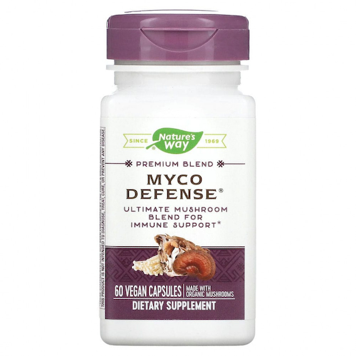 Nature's Way, Premium Blend, Myco Defense, 60 веганских капсул #1