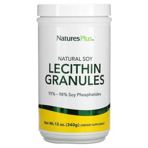 NaturesPlus, лецитин в гранулах, натуральная соя, 340 г (12 унций) #1