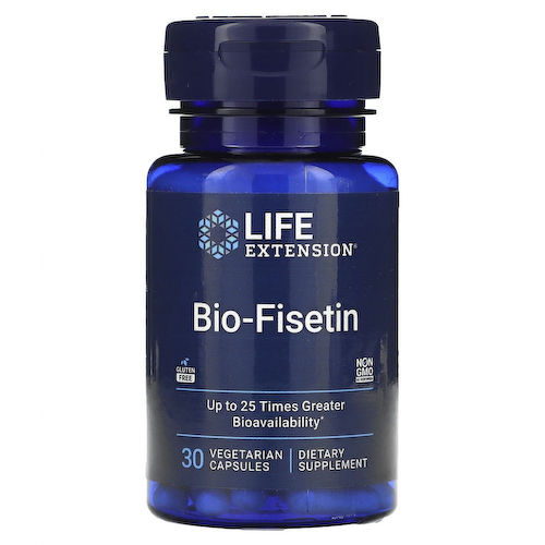 Life Extension, Биофизетин, 30 вегетарианских капсул #1