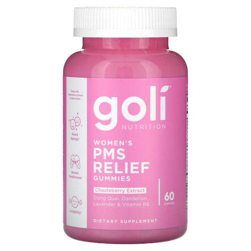 Goli Nutrition, Средство от ПМС для женщин, 60 жевательных таблеток #1