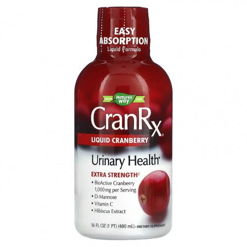 Nature's Way, CranRX, клюквенный сок, 16 жидких унций (480 мл) #1