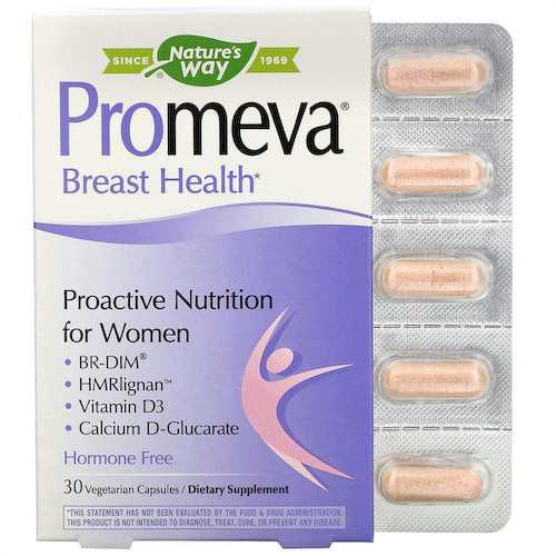 Nature's Way, Promeva, для поддержки здоровья груди, 30 растительных капсул #1