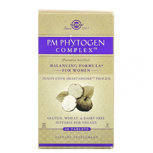 Solgar, комплекс PM PhytoGen, 60 таблеток #1