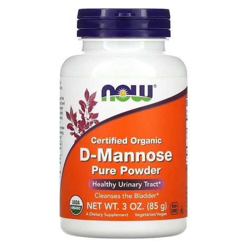 NOW Foods, D-манноза, сертифицированный органический чистый порошок, 85 г (3 унции) #1