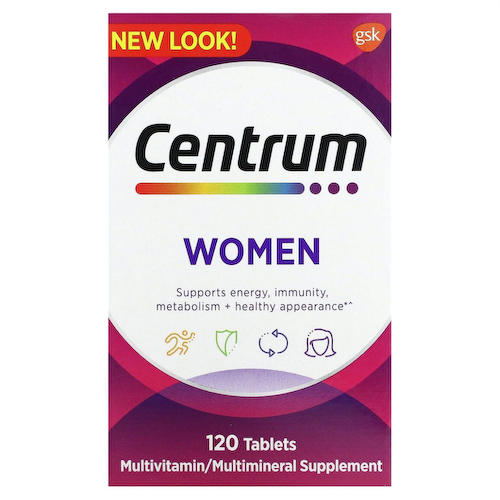 Centrum, Мультивитамины для женщин, 120 таблеток #1