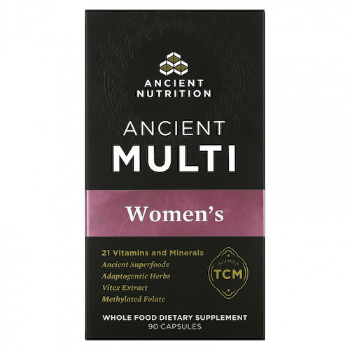 Dr. Axe / Ancient Nutrition, Ancient Multi, для женщин, 90 капсул #1