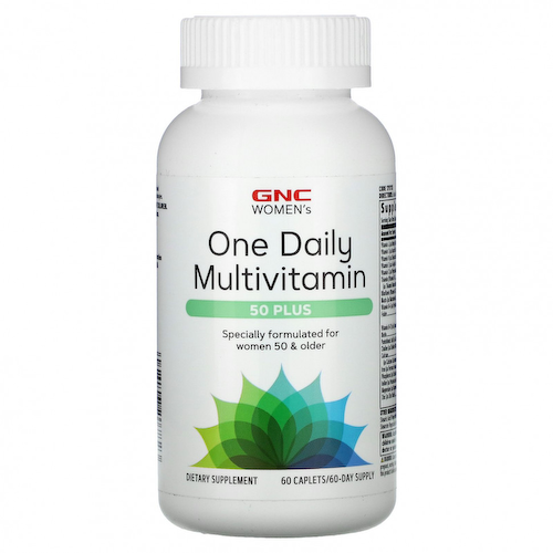 GNC, Women's One Daily, мультивитамины для ежедневного применения, женщинам старше 50 лет, 60 капсул #1