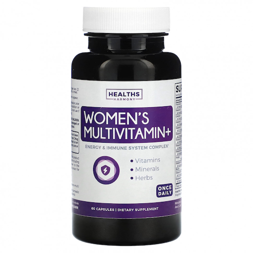 Healths Harmony, Мультивитамины для женщин +, 60 капсул #1
