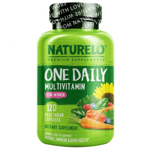 NATURELO, мультивитамины ежедневного применения для женщин,120 вегетарианских капсул #1