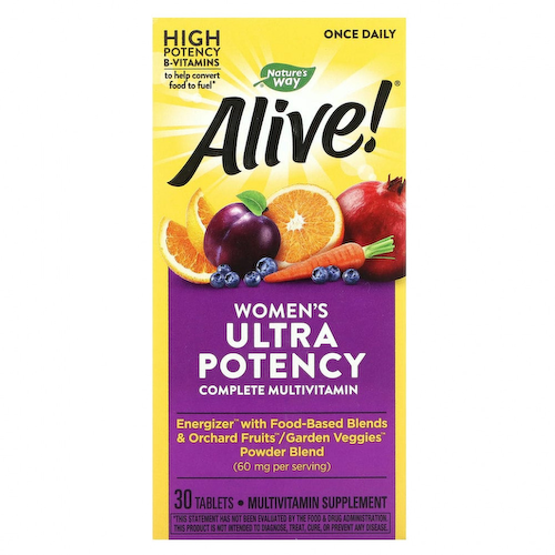 Nature's Way, Alive! Women's Ultra Potency Complete Multi-Vitamin, 30 Tablets #1