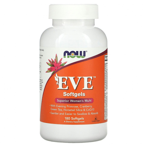 NOW Foods, EVE, превосходные мультивитамины для женщин, 180 капсул #1