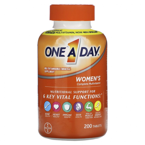 One-A-Day, One A Day, мультивитаминный комплекс для женщин, 200 таблеток #1