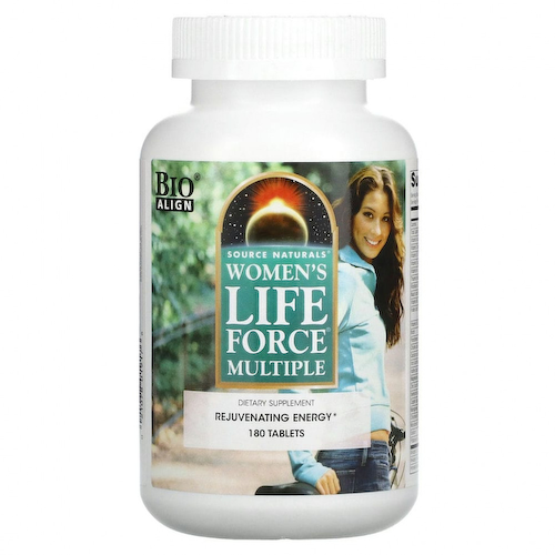 Source Naturals, Women's Life Force Multiple, 180 таблеток #1
