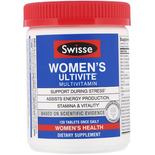 Swisse, Ultivite, мультивитамины для женщин, 120 таблеток #1