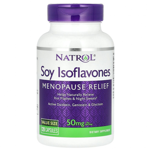 Natrol, Соевые изофлавоны, 10 мг, 120 капсул #1
