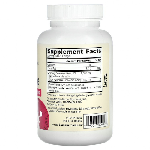 Jarrow Formulas, примула вечерняя, 1300 мг, 60 капсул #1