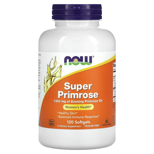 NOW Foods, Super Primrose, масло примулы вечерней, 1300 мг, 120 капсул #1