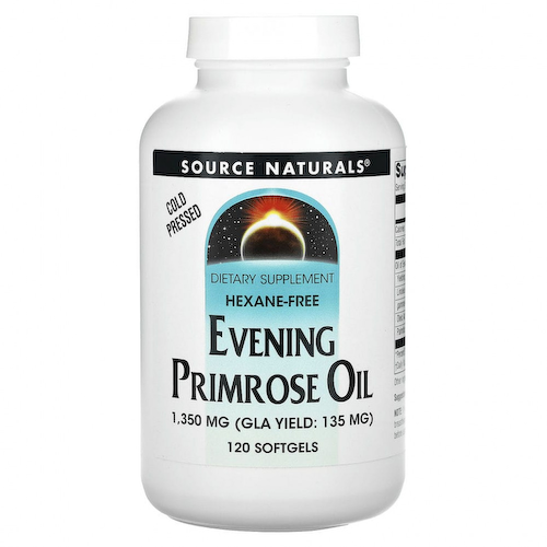 Source Naturals, масло примулы вечерней, 1350 мг, 120 мягких таблеток #1
