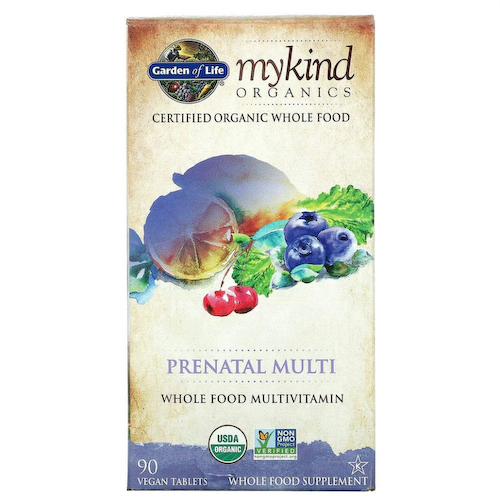 Garden of Life, MyKind Organics, Prenatal Multi , 90 Vegan Tablets #1