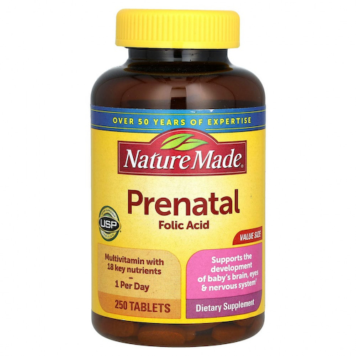 Nature Made, Multi Prenatal, 250 таблеток #1