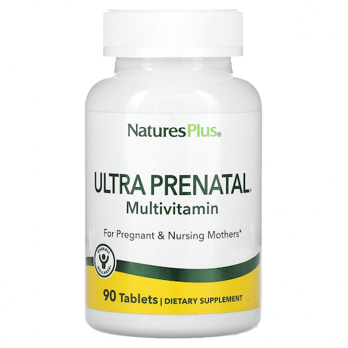 NaturesPlus, Мультивитамины для пренатального применения, 90 таблеток #1