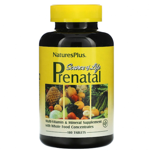 NaturesPlus, Source of Life, для беременных, 180 таблеток #1