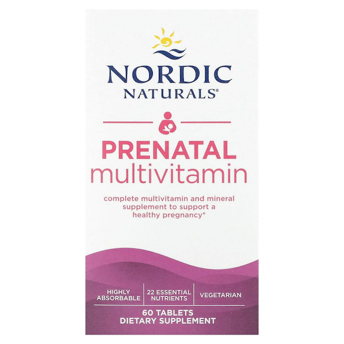 Nordic Naturals, Пренатальные мультивитамины, 60 таблеток #1