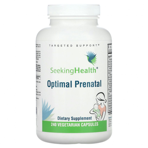 Seeking Health, Optimal Prenatal, 240 вегетарианских капсул #1