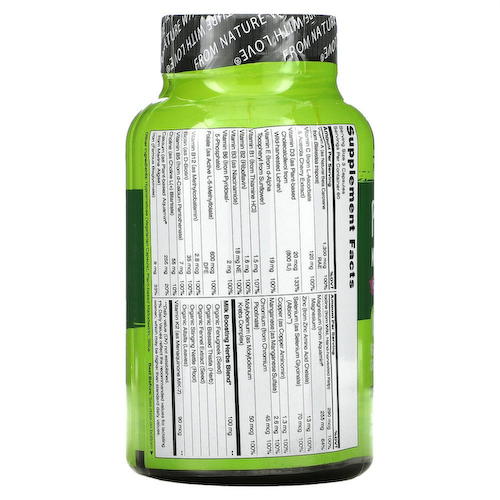 NATURELO, мультивитамины для послеродового периода для кормящих мам, 180 вегетарианских капсул #1
