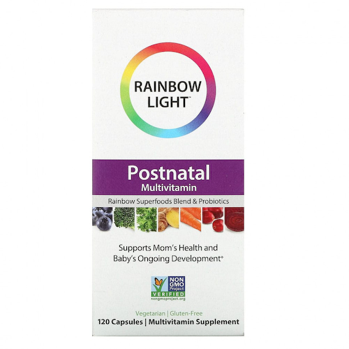 Rainbow Light, Мультивитамины для послеродового периода, 120 капсул #1
