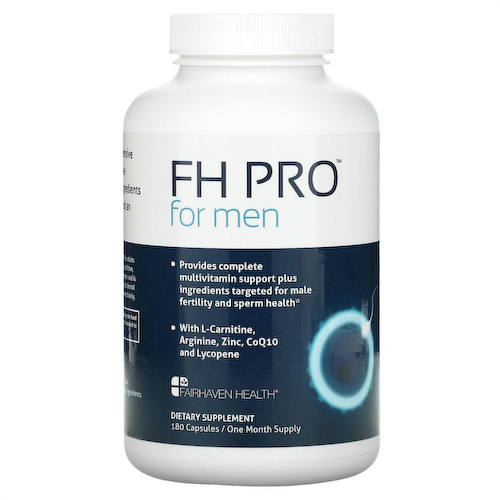 Fairhaven Health, FH Pro, мультивитаминный комплекс для поддержки мужского здоровья, 180 капсул #1
