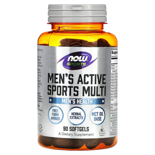 NOW Foods, Sports, мультивитамины для мужчин и женщин, 90 мягких таблеток #1