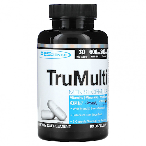 PEScience, TruMulti, формула для мужчин`` 90 капсул #1
