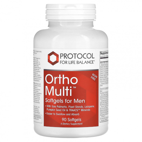 Protocol for Life Balance, Ortho Multi, капсулы для мужчин, 90 капсул #1