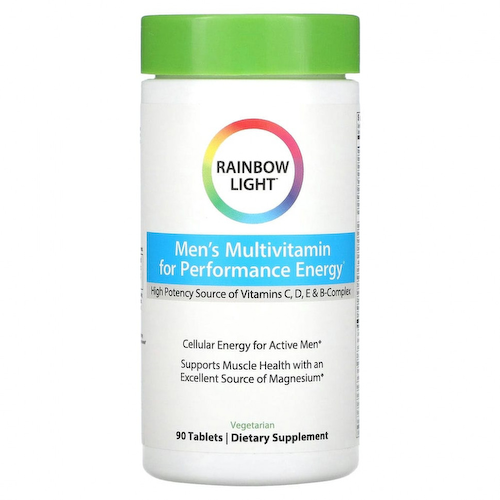 Rainbow Light, Performance Energy для мужчин, пищевые мультивитамины, 90 таблеток #1