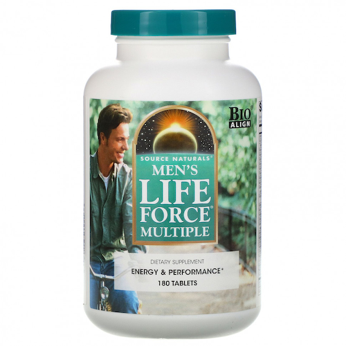 Source Naturals, Men's Life Force Multiple, 180 таблеток #1