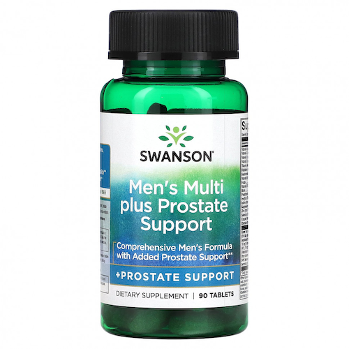 Swanson, Men's Multi Plus Prostate Support, 90 таблеток #1