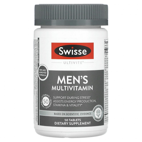 Swisse, Ultivite, мультивитамины для мужчин, 50 таблеток #1