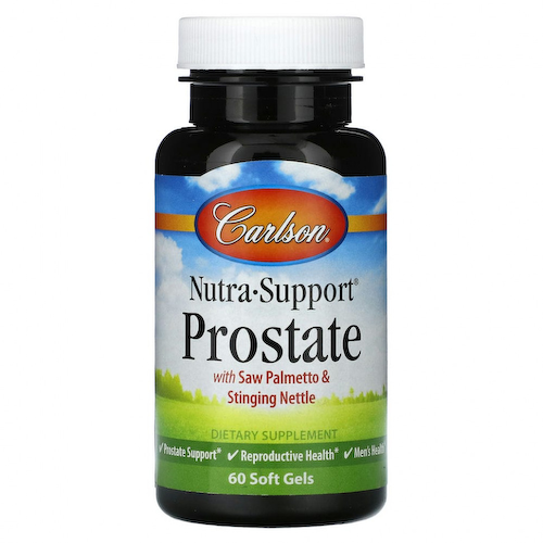 Carlson, Nutra-Support Prostate, 60 мягких таблеток #1
