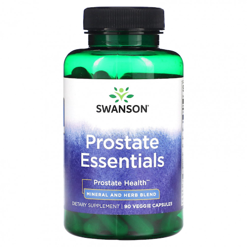 Swanson, Prostate Essentials, 90 растительных капсул #1