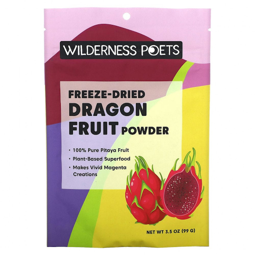 Wilderness Poets, Сублимированный порошок питахайи, 3.5 унций (99 г) #1