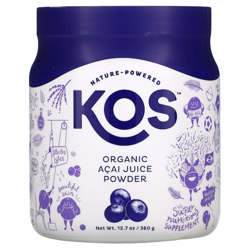 KOS, Органический порошок сока асаи, 360 г (12,7 унции) #1