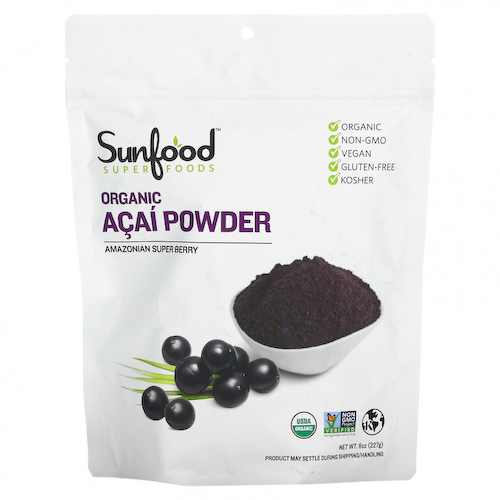 Sunfood, Органический порошок асаи, 227 г (8 унций) #1