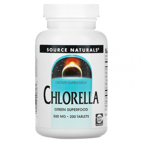 Source Naturals, Хлорелла 200 таблеток #1