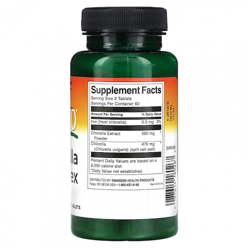 Swanson, Kyoto Chlorella Complex, 120 таблеток #1
