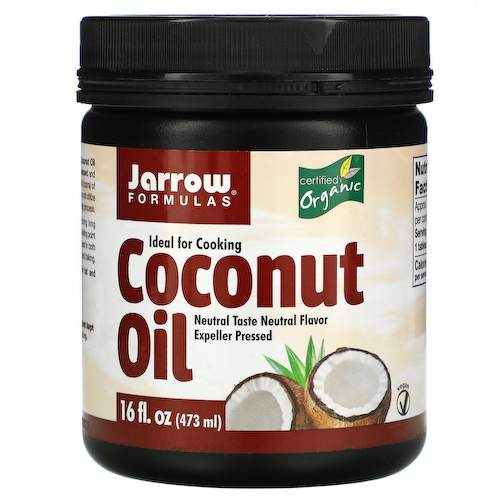 Jarrow Formulas, органическое кокосовое масло, отжатое шнековым прессом, 473 мл (16 жидк. унций) #1