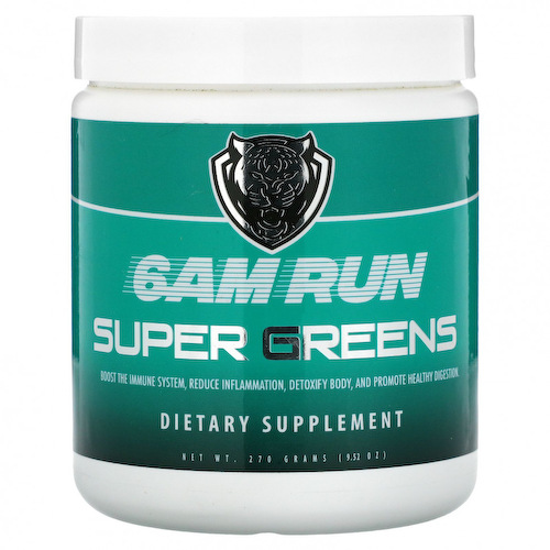 6AM Run, Super Greens, 270 г (9,52 унции) #1