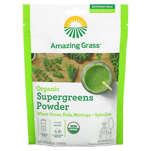 Amazing Grass, органический порошок из суперзелени, 150 г (5,29 унции) #1