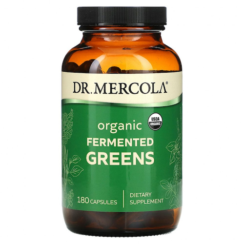 Dr. Mercola, Органическая ферментированная зелень, 180 капсул #1