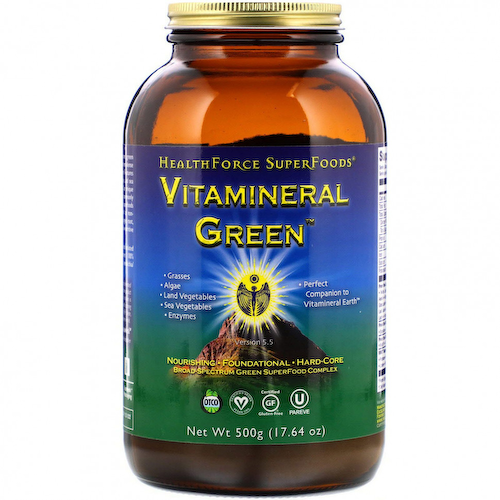 HealthForce Superfoods, Vitamineral Green, версия 5.5, 500 г (17,64 унции) #1